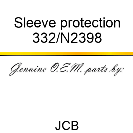 Sleeve protection 332/N2398