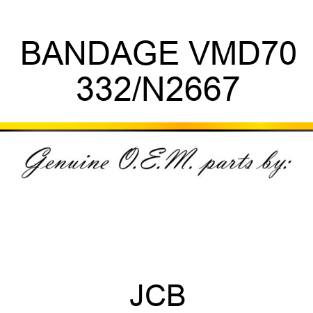 BANDAGE VMD70 332/N2667