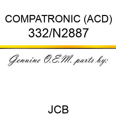 COMPATRONIC (ACD) 332/N2887