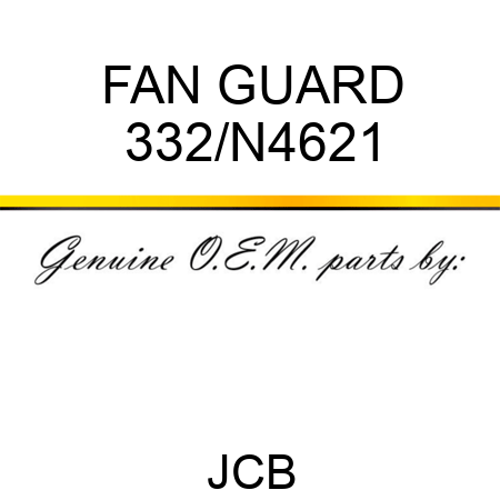 FAN GUARD 332/N4621