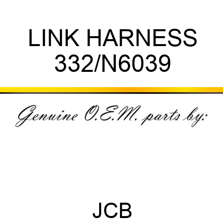 LINK HARNESS 332/N6039