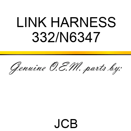 LINK HARNESS 332/N6347