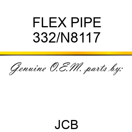 FLEX PIPE 332/N8117