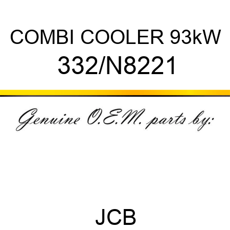 COMBI COOLER 93kW 332/N8221