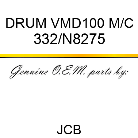 DRUM VMD100 M/C 332/N8275