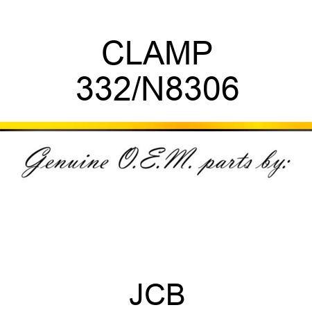 CLAMP 332/N8306