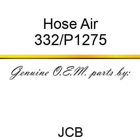 Hose Air 332/P1275