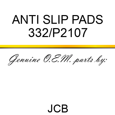 ANTI SLIP PADS 332/P2107