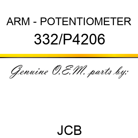 ARM - POTENTIOMETER 332/P4206