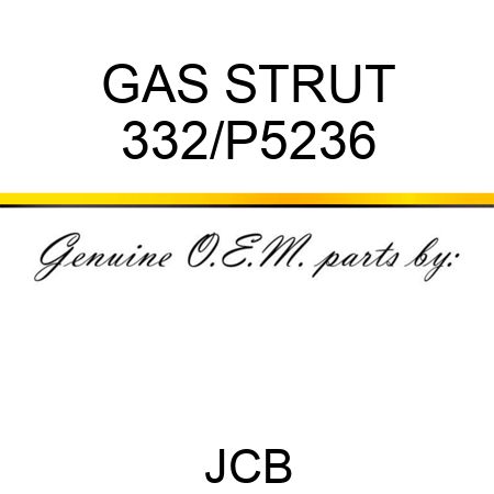 GAS STRUT 332/P5236