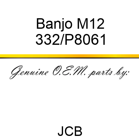 Banjo M12 332/P8061