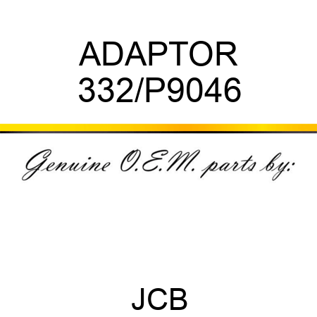 ADAPTOR 332/P9046