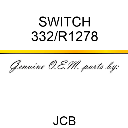 SWITCH 332/R1278