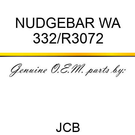 NUDGEBAR WA 332/R3072