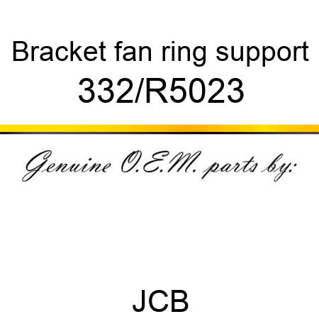 Bracket, fan ring support 332/R5023