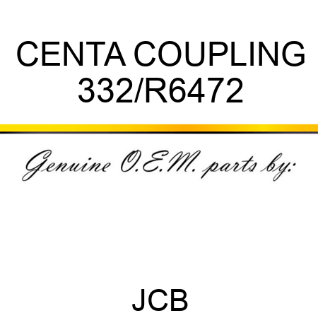 CENTA COUPLING 332/R6472