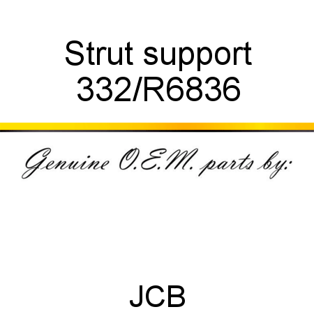 Strut, support 332/R6836