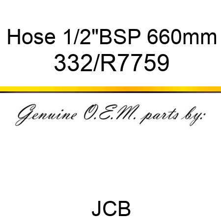 Hose 1/2