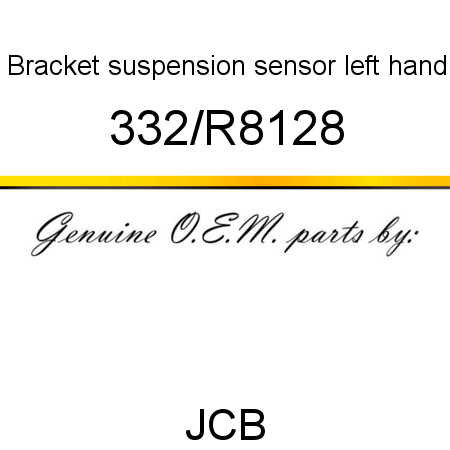 Bracket, suspension sensor, left hand 332/R8128