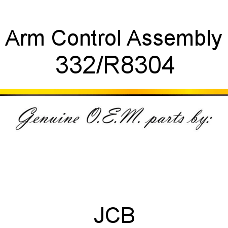 Arm, Control, Assembly 332/R8304