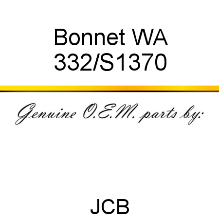 Bonnet, WA 332/S1370