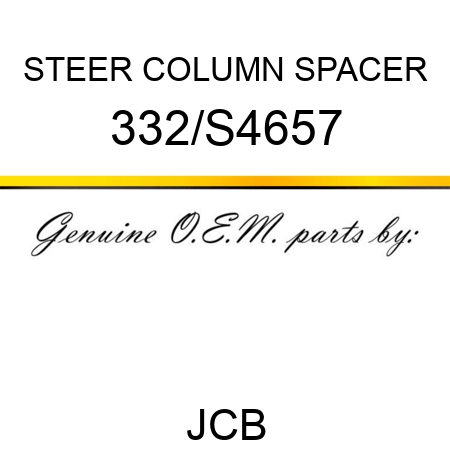 STEER COLUMN SPACER 332/S4657