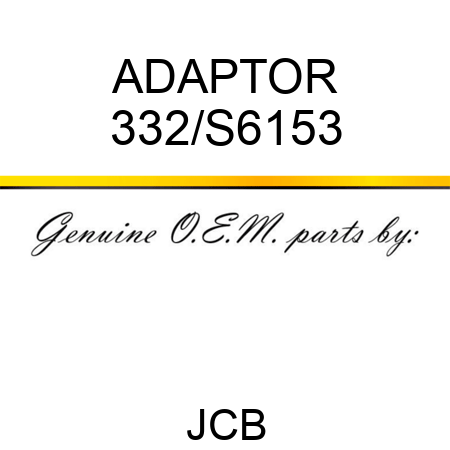 ADAPTOR 332/S6153