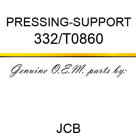 PRESSING-SUPPORT 332/T0860