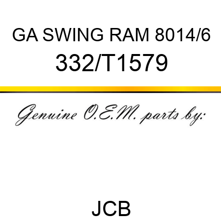 GA SWING RAM 8014/6 332/T1579