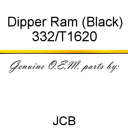 Dipper Ram, (Black) 332/T1620