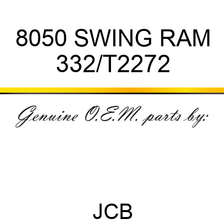 8050 SWING RAM 332/T2272