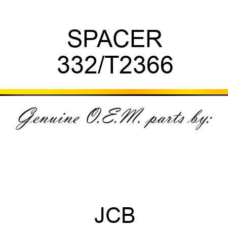 SPACER 332/T2366