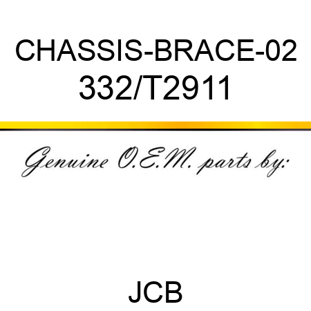 CHASSIS-BRACE-02 332/T2911