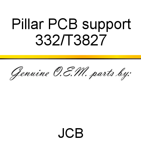 Pillar, PCB support 332/T3827