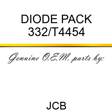 DIODE PACK 332/T4454