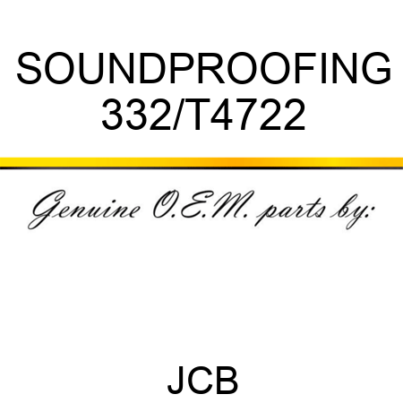 SOUNDPROOFING 332/T4722