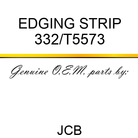 EDGING STRIP 332/T5573