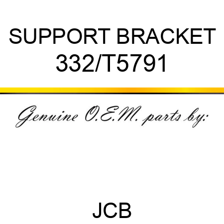 SUPPORT BRACKET 332/T5791