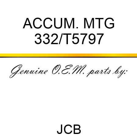 ACCUM. MTG 332/T5797