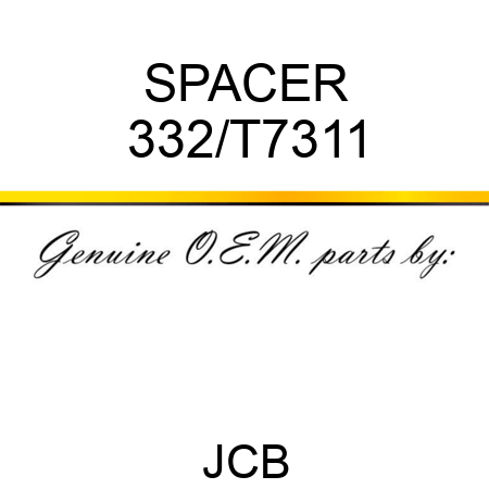 SPACER 332/T7311