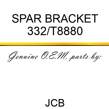SPAR BRACKET 332/T8880