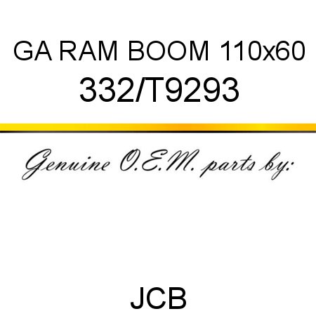 GA RAM BOOM 110x60 332/T9293