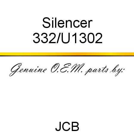Silencer 332/U1302