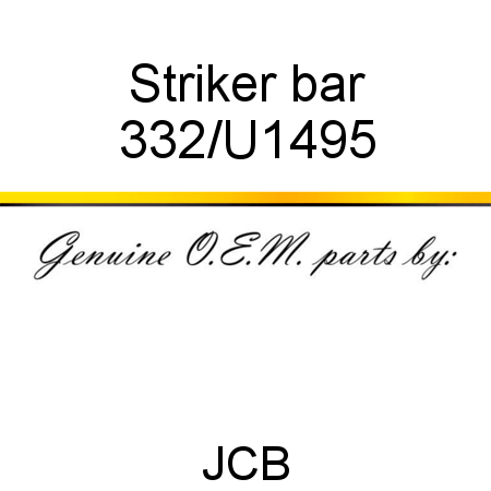 Striker, bar 332/U1495