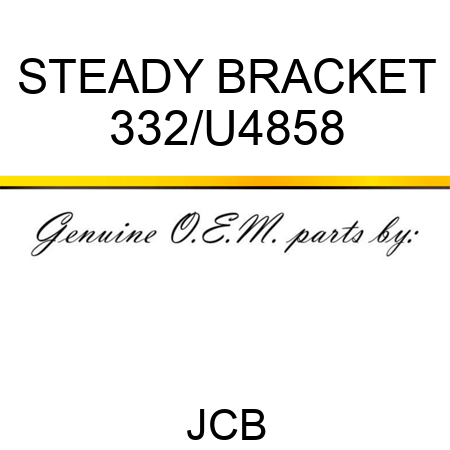 STEADY BRACKET 332/U4858