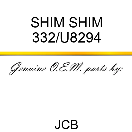 SHIM SHIM 332/U8294