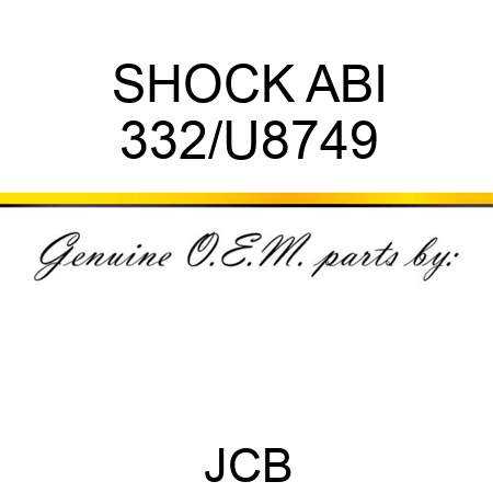 SHOCK ABI 332/U8749