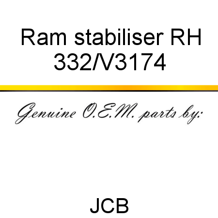 Ram, stabiliser, RH 332/V3174