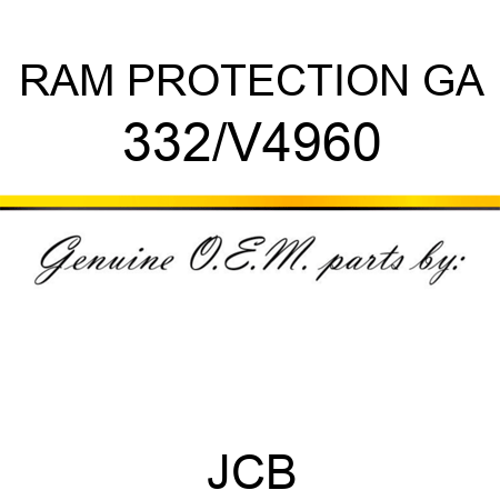 RAM PROTECTION GA 332/V4960