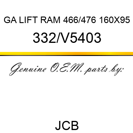 GA LIFT RAM 466/476 160X95 332/V5403